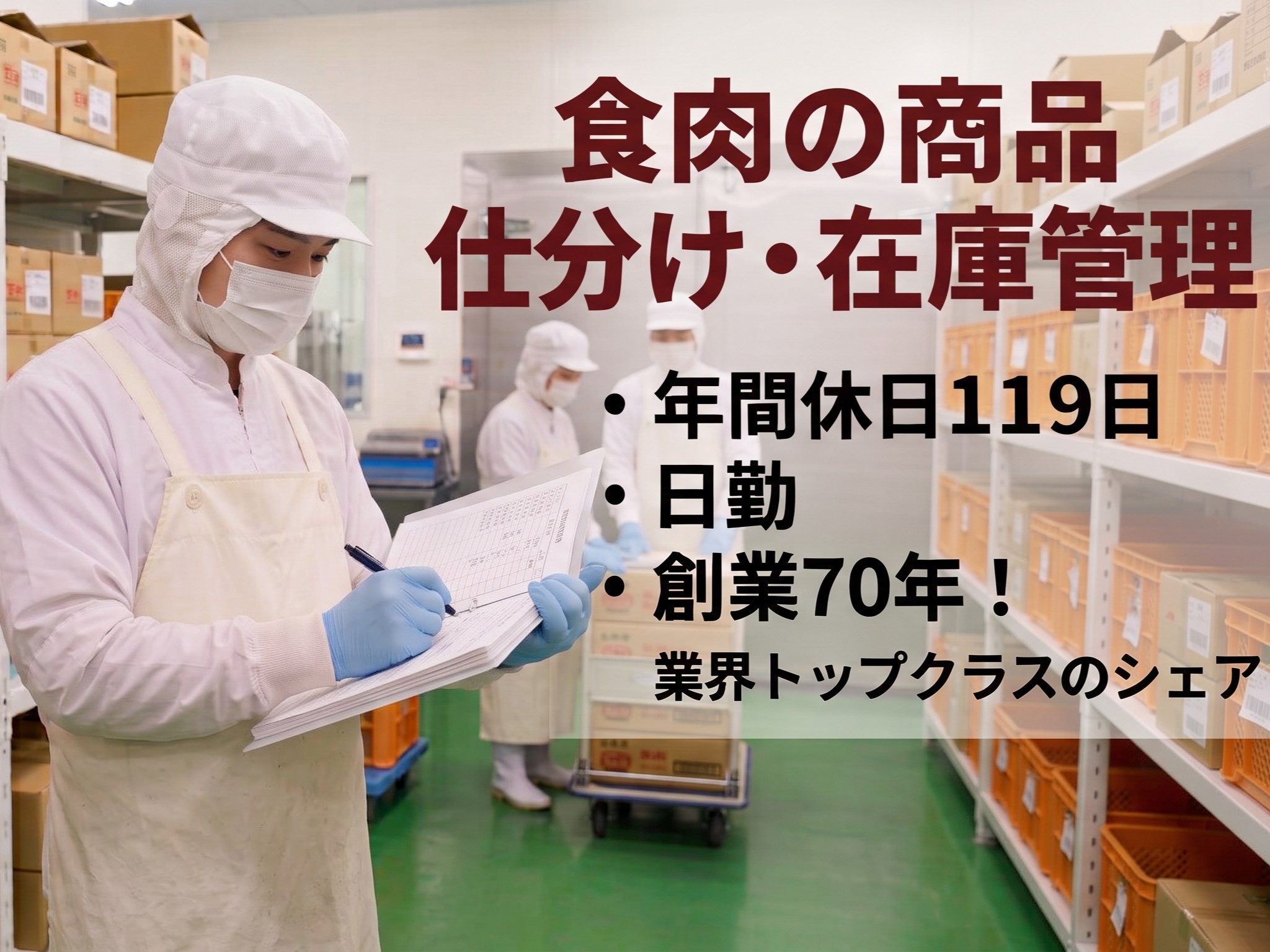 株式会社プレコエムユニット 東京ベイセンターの正社員 配送以外の職種求人イメージ