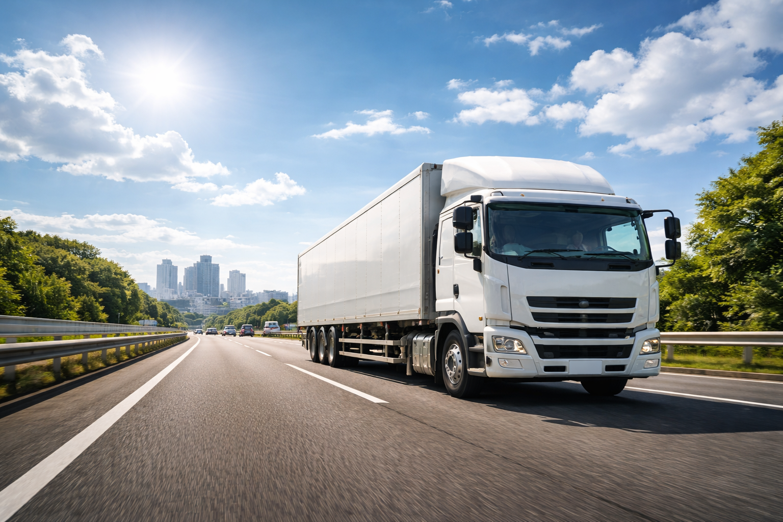 ドライバー求人 年収イメージ 大型トラック